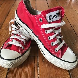 Converse All Star (red) women’s size 7